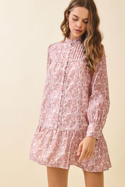 Pumpin Patch Petals Babydoll Dress