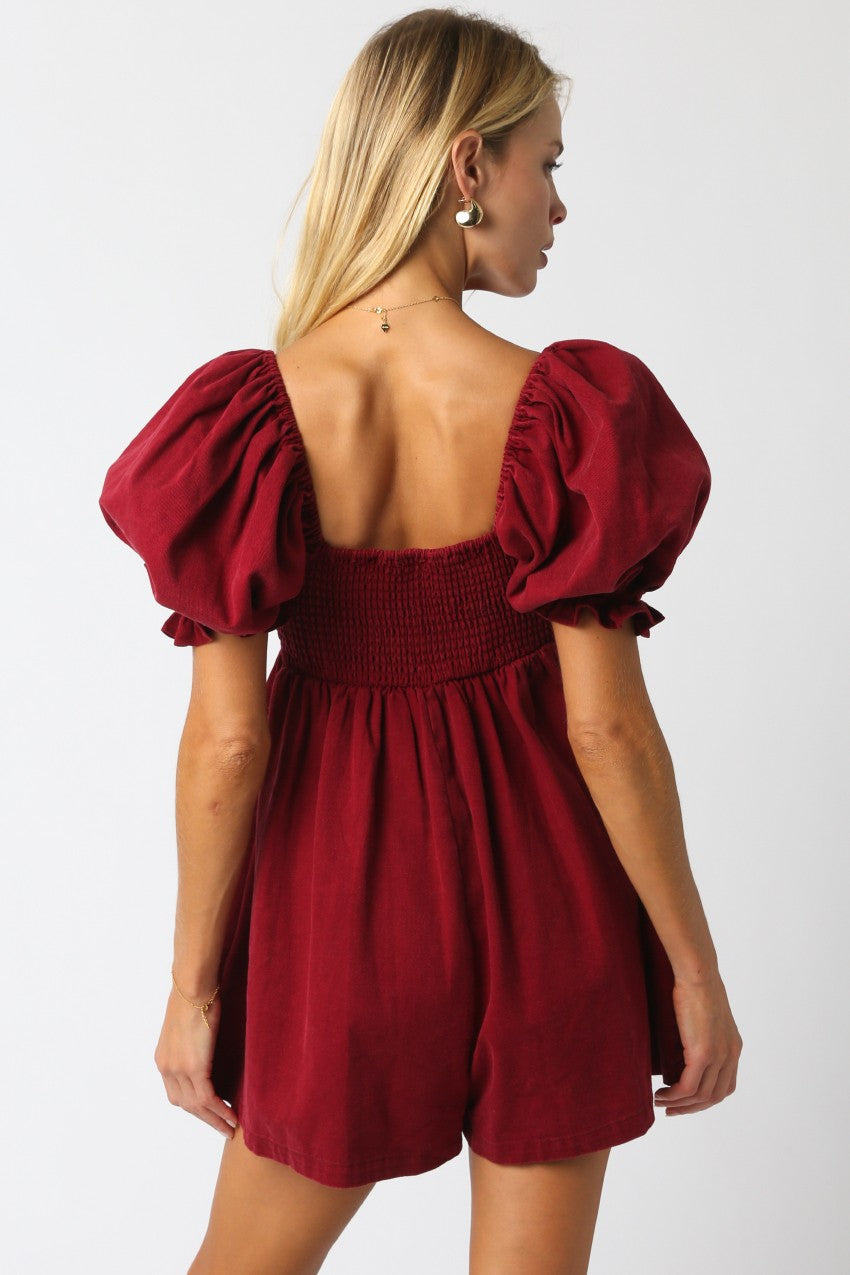 The Autumn Romance Romper