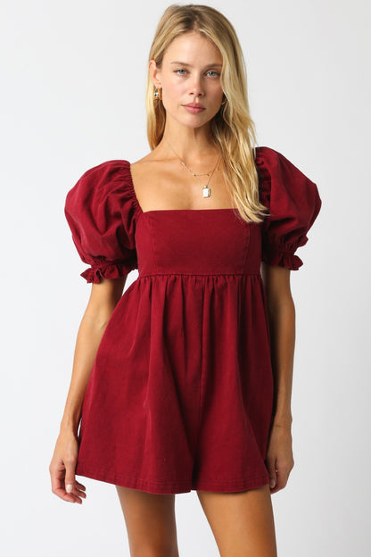 The Autumn Romance Romper
