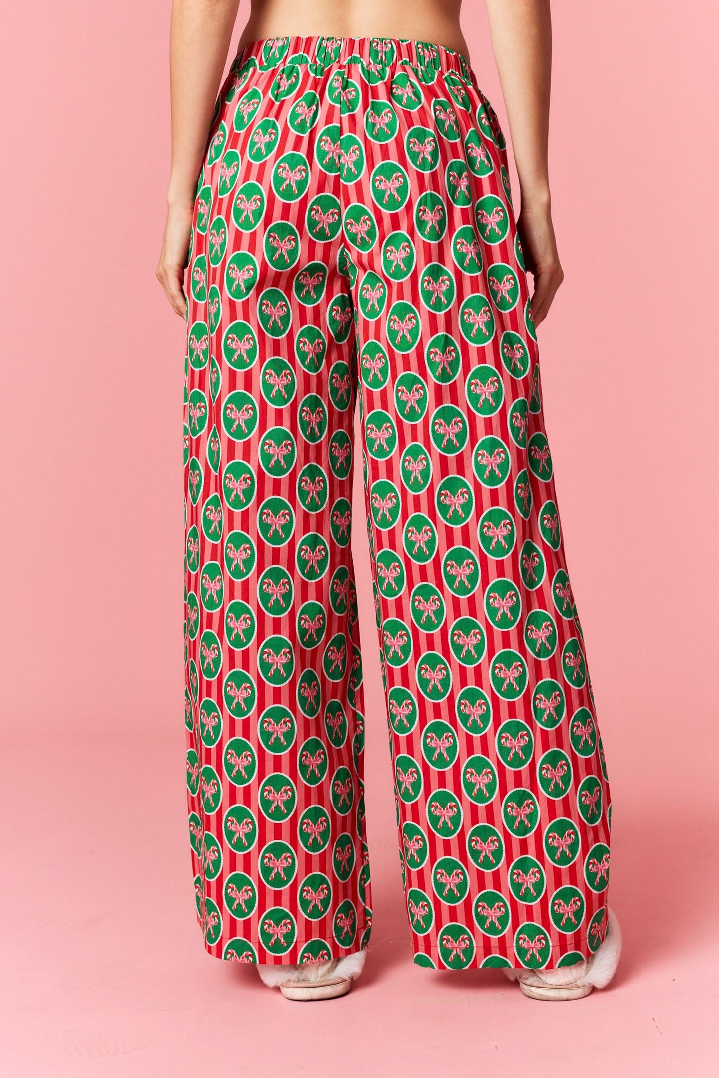 Christmas Bow PJ Pants