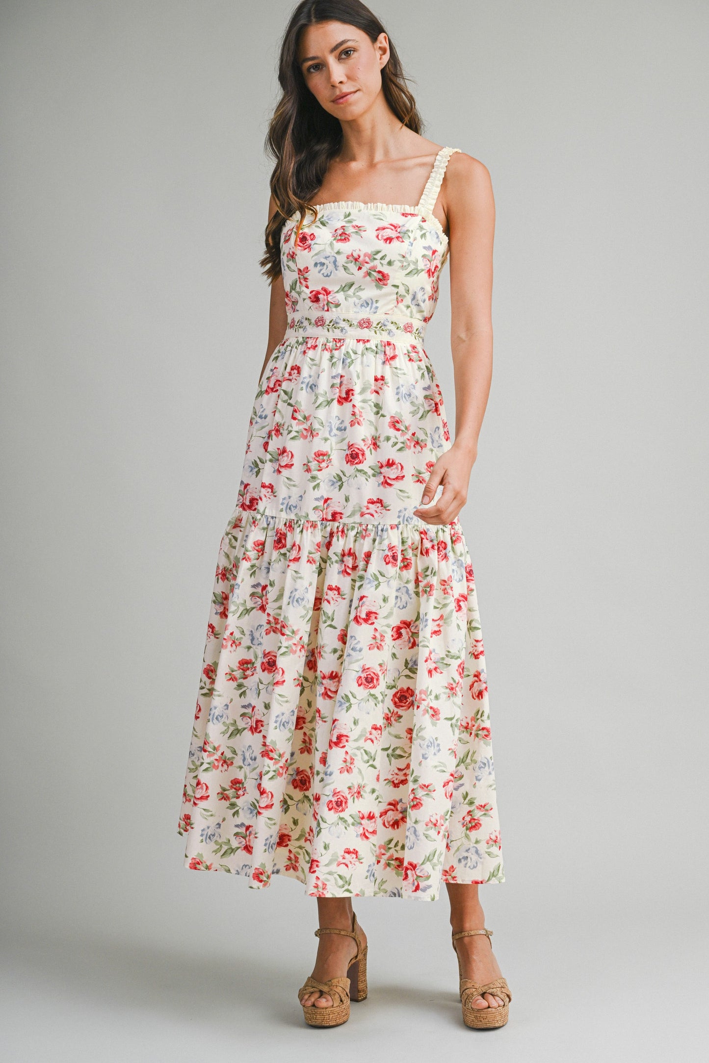 Bloom With Confidence Midi Dress