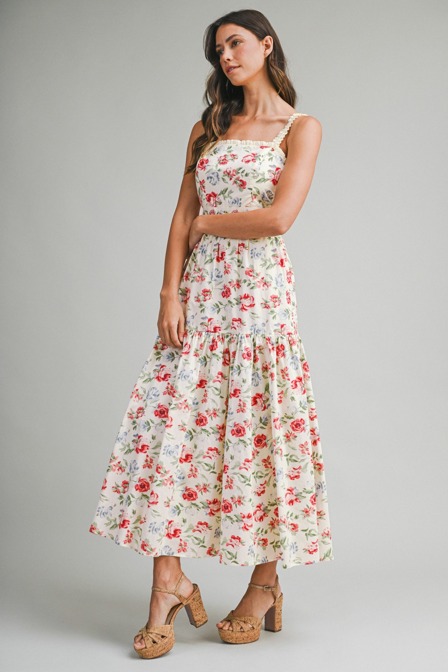 Bloom With Confidence Midi Dress
