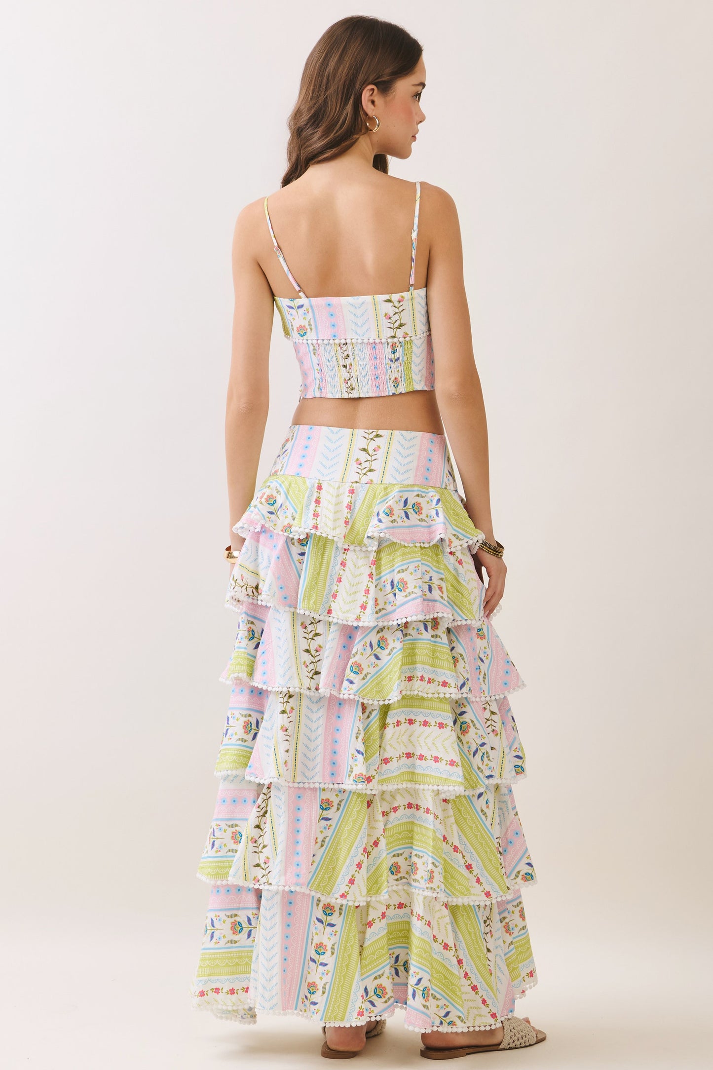 Summer Story Tiered Skirt Set