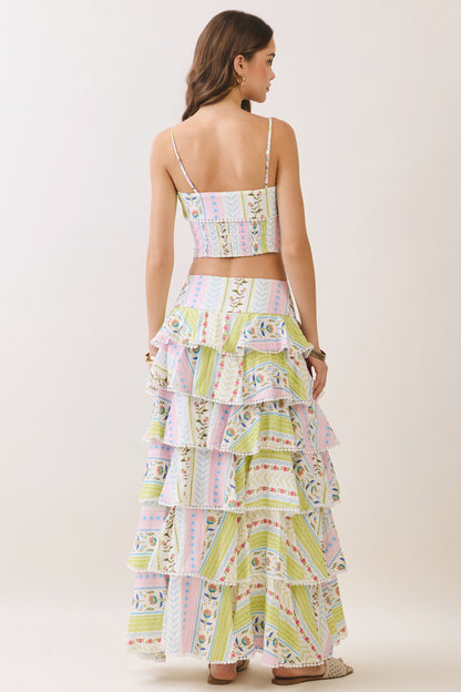 Summer Story Tiered Skirt Set