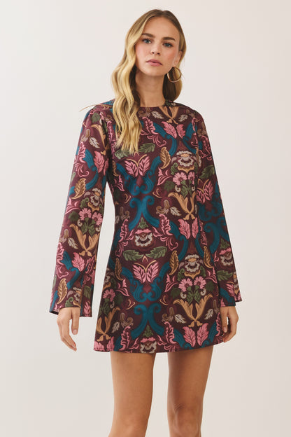 Autumn Groove Mini Dress