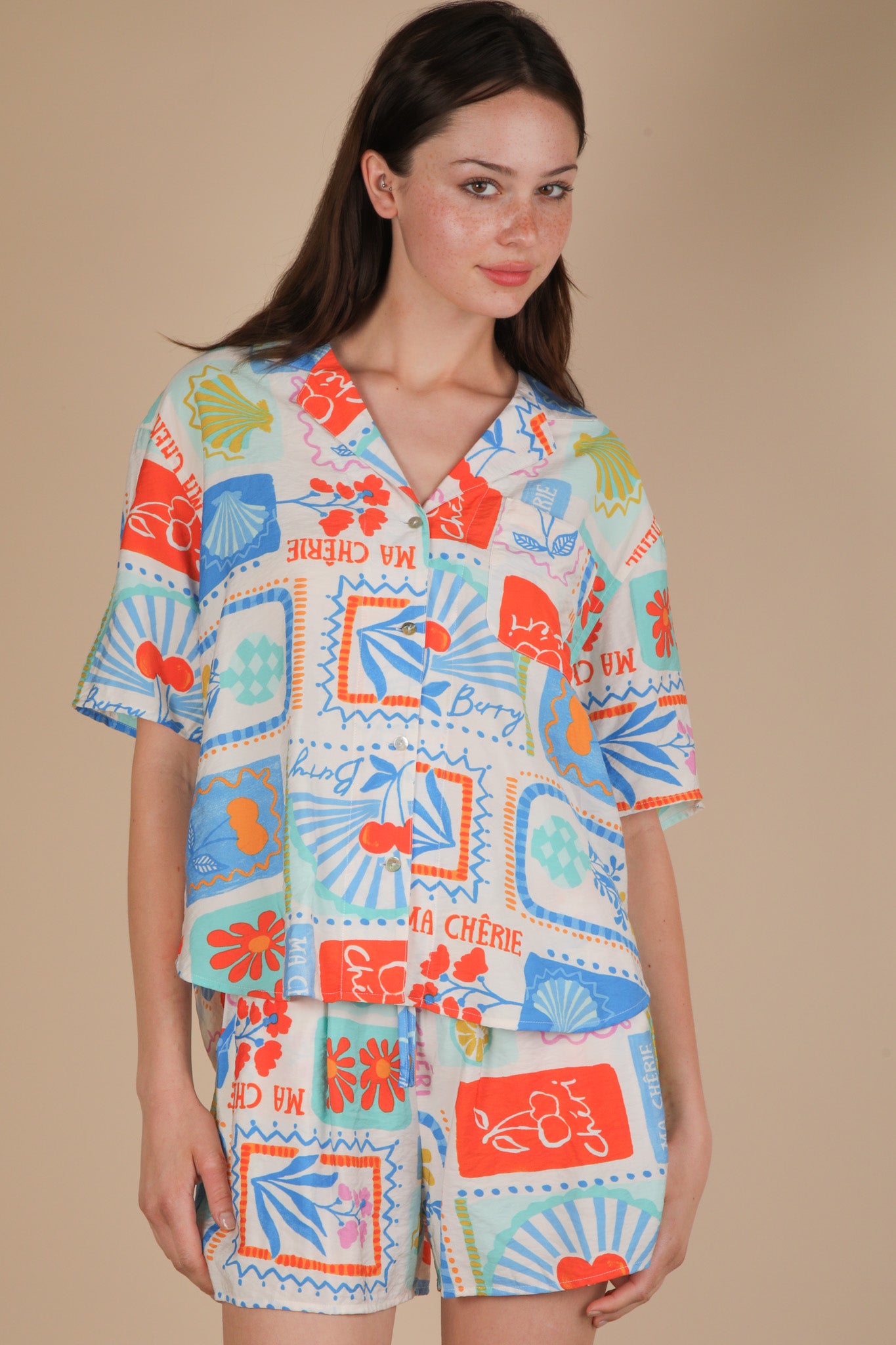 Summer Vacay Shorts Set