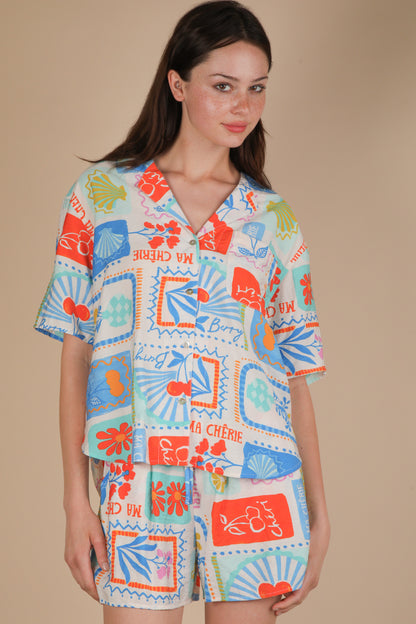 Summer Vacay Shorts Set