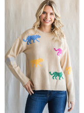 Animal Print Sweater