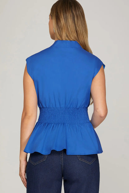 The Victory Royal Zip Top