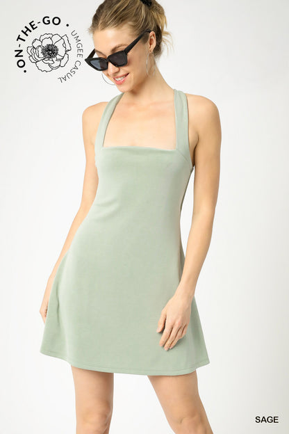 Sage Power Move Active Dress