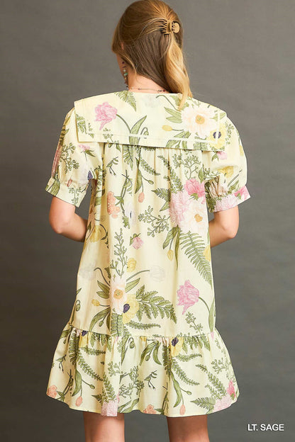 Garden Lane Collar Dress