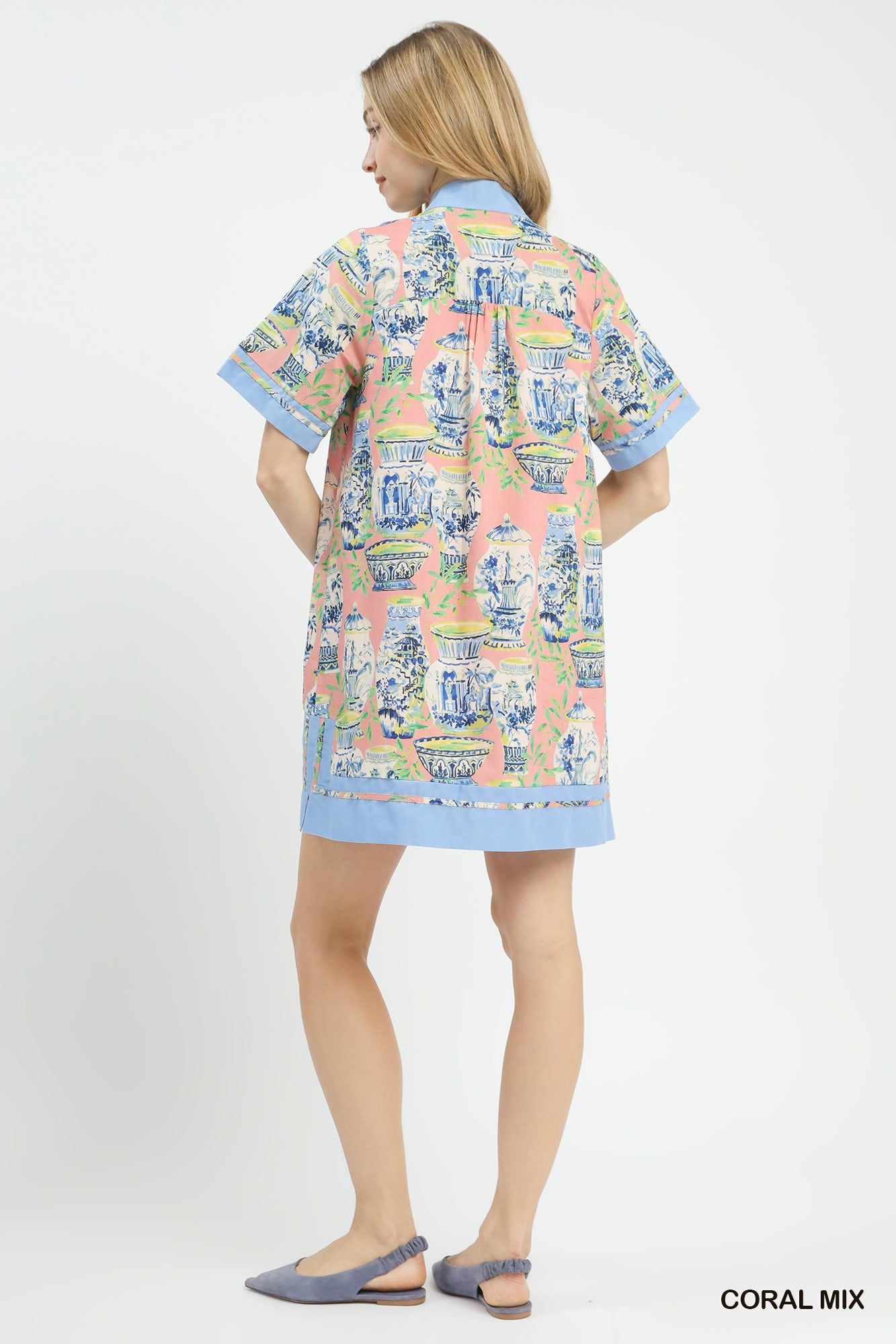 Sunday Tea Chinoiserie Dress