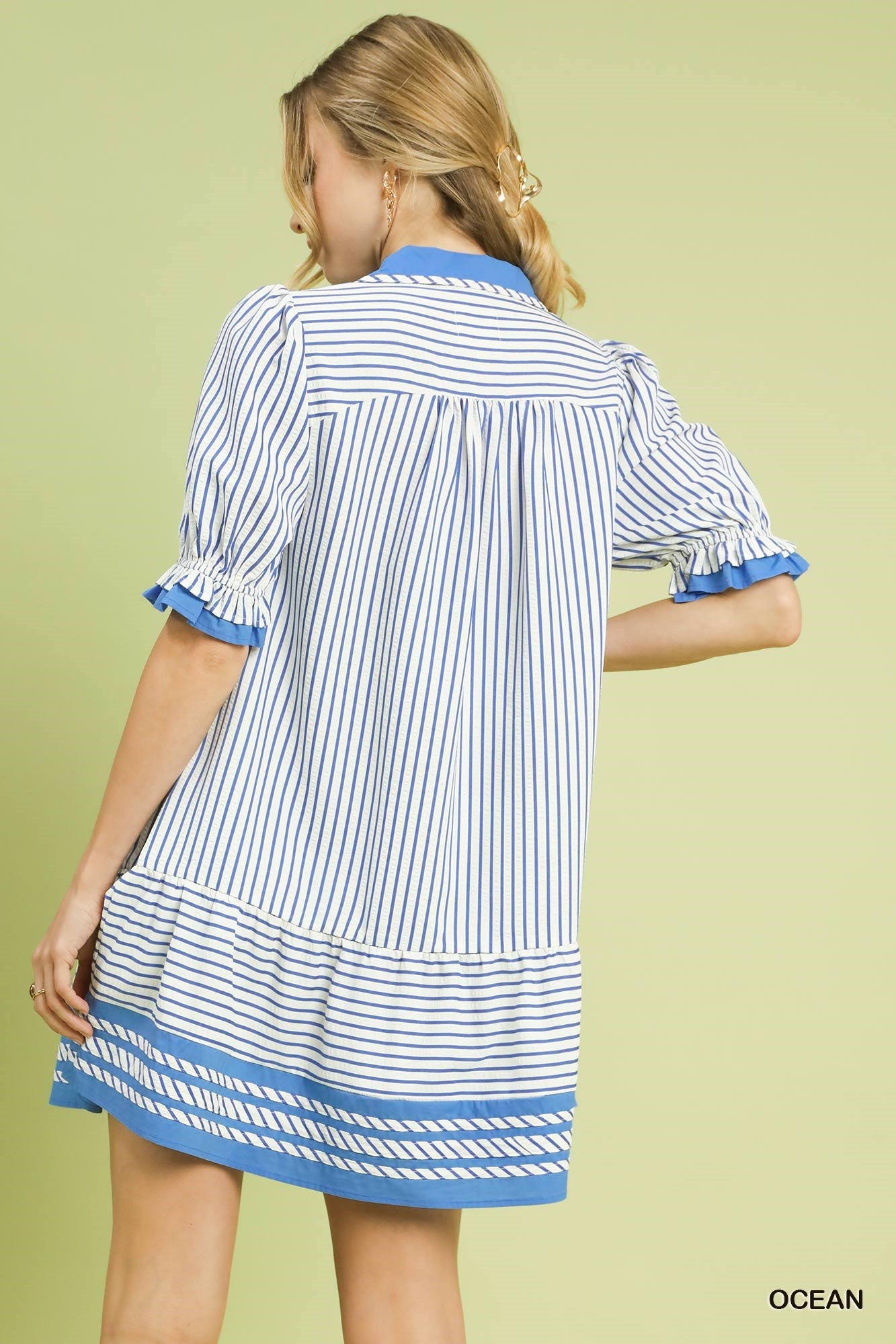 Spring Stripe Sunday Dress