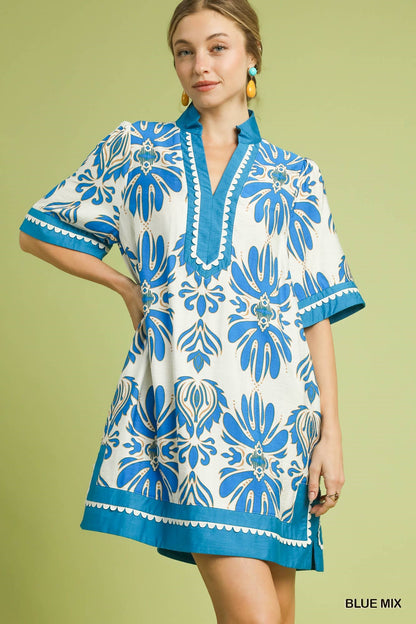 Timeless Muse Printed Dress