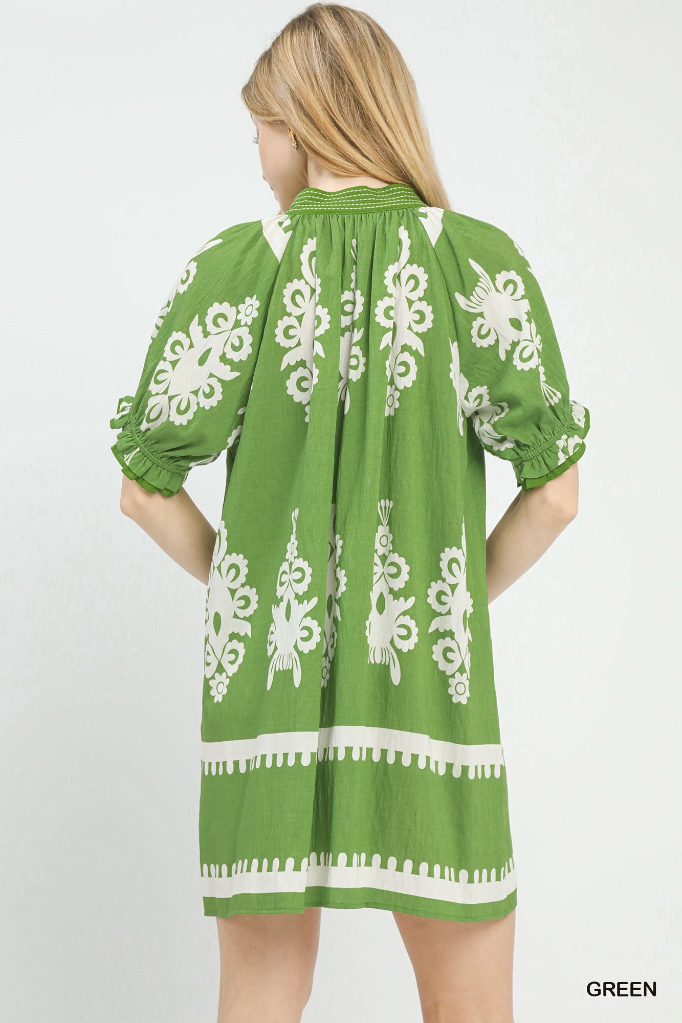 Bloom & Grace Green Dress