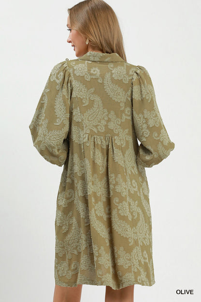 Forever Yours Paisley Babydoll Dress