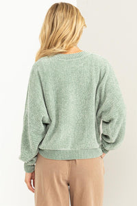 Iceberg Green Cozy Sweater