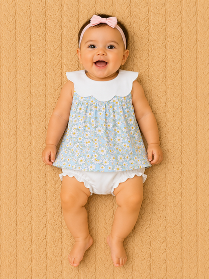 Daisy Dreams W/Scalloped Collar