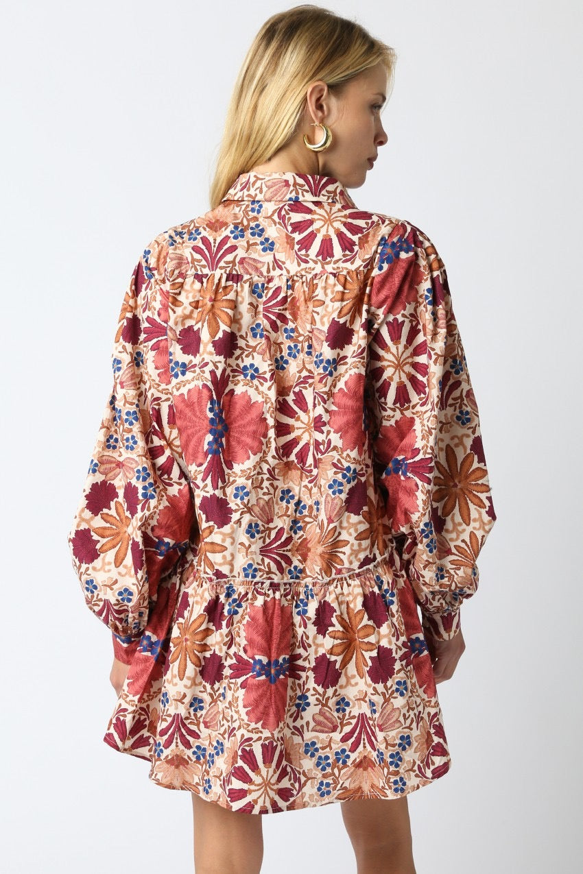 Golden Hour Floral Dress