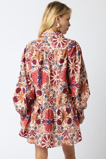Golden Hour Floral Dress