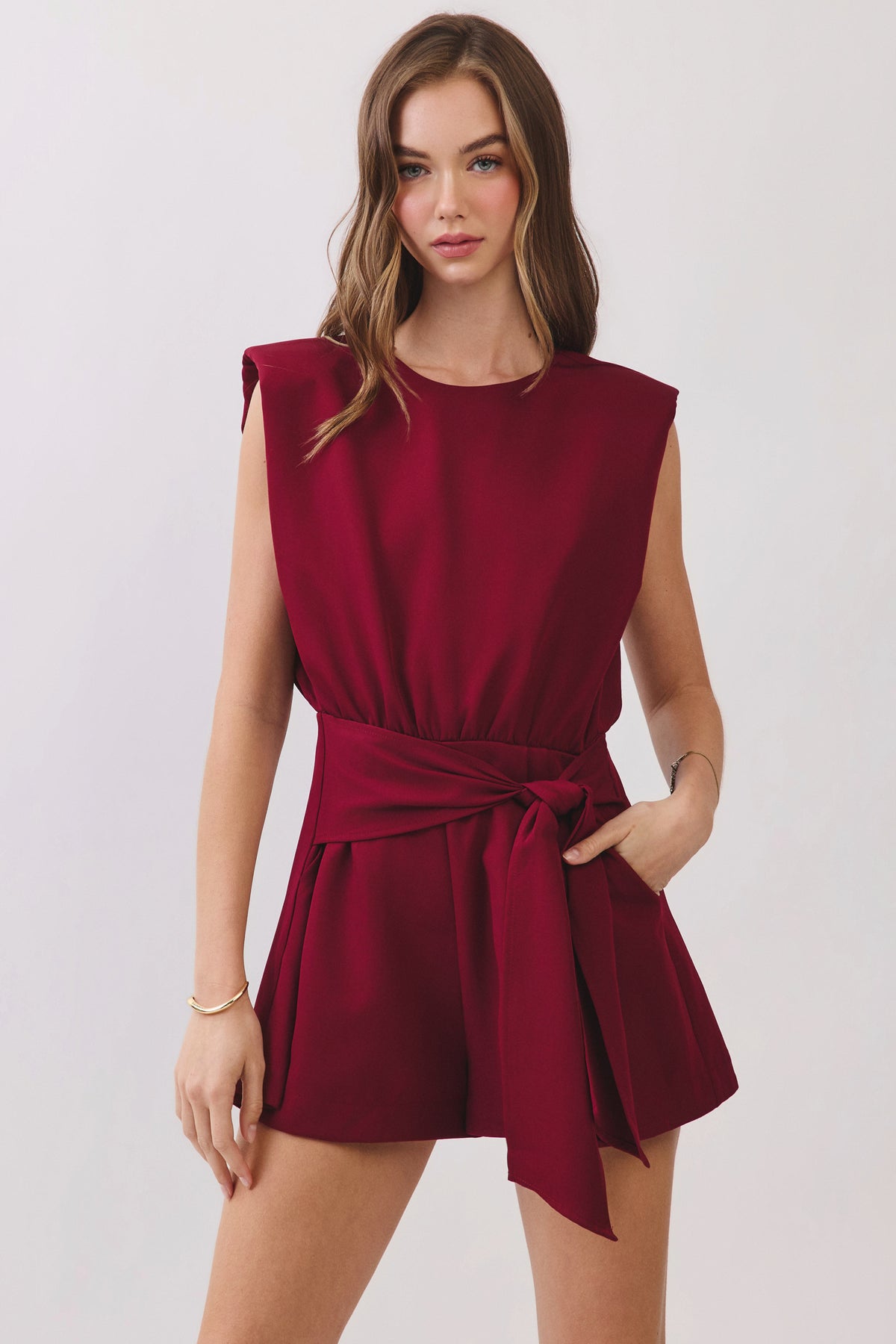 Merlot Moment Romper