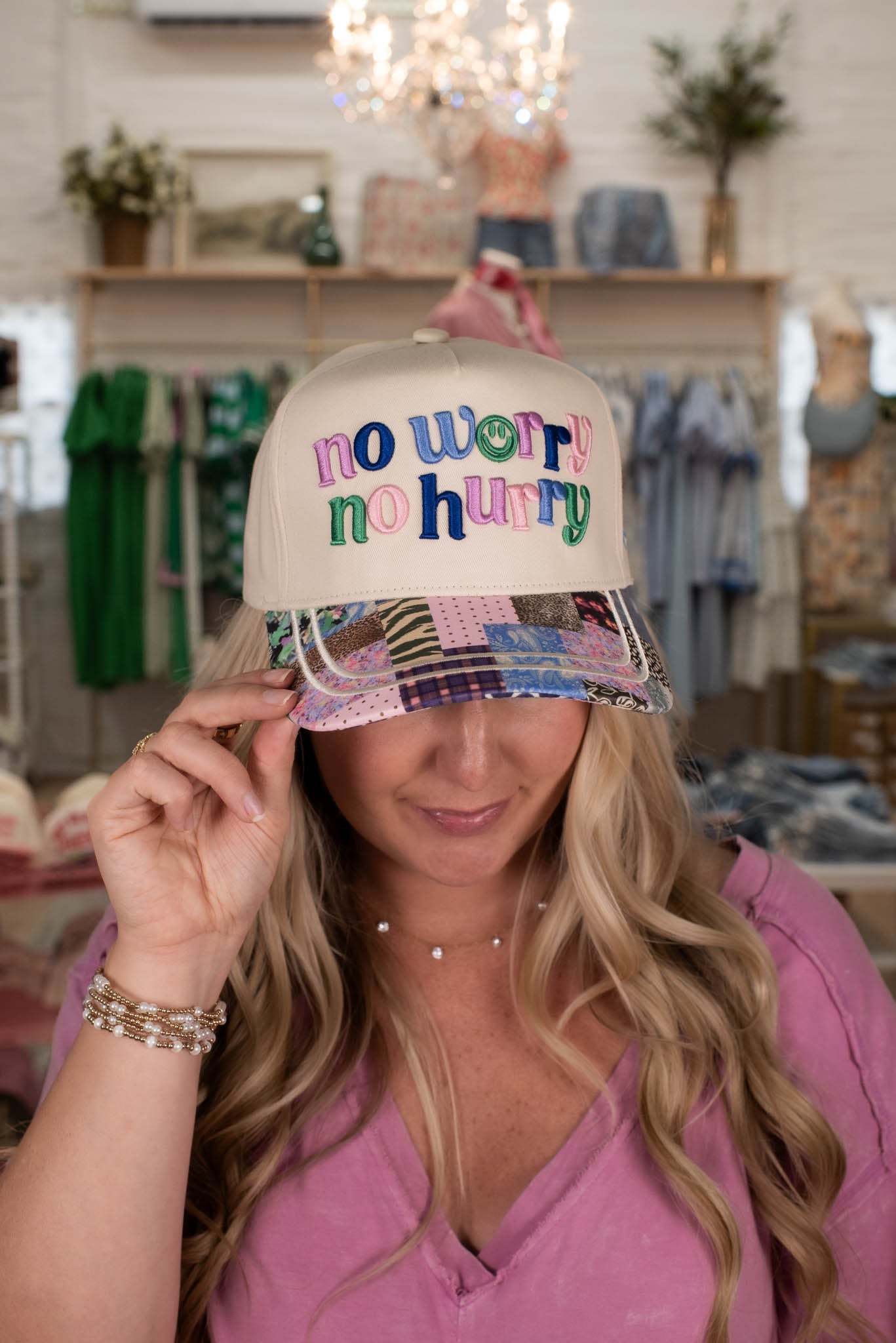 No Worry No Hurry Hat