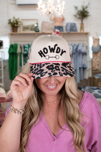 Howdy Leopard Hat