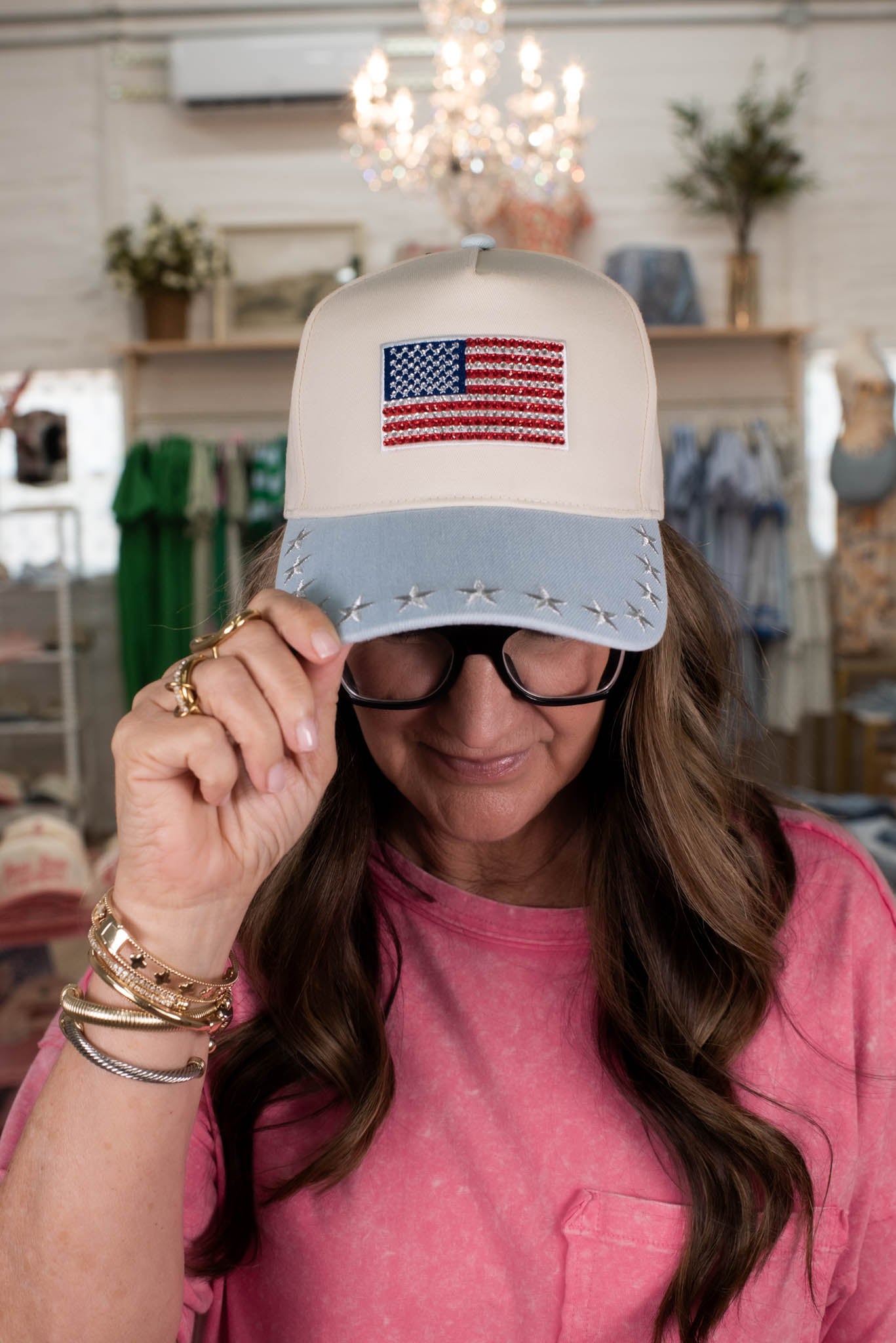 Light Denim American Hat