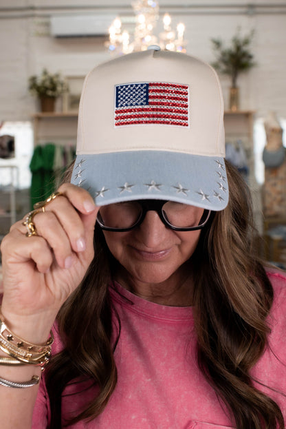 Light Denim American Hat
