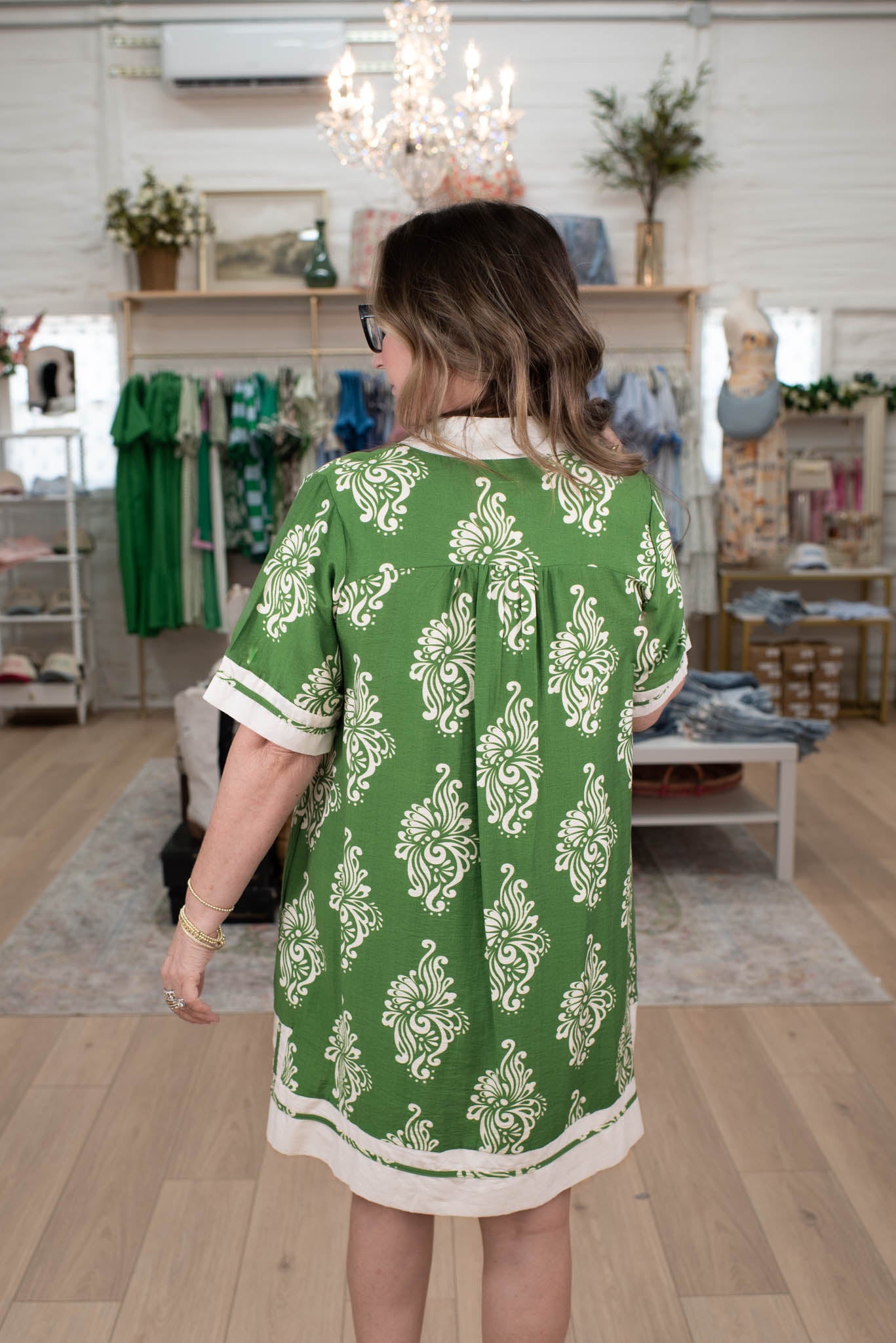 Evergreen Muse Dress