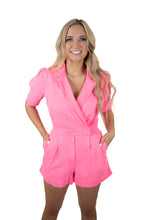 Bright Pink Romper