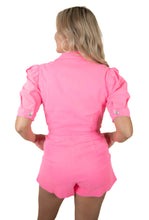 Bright Pink Romper