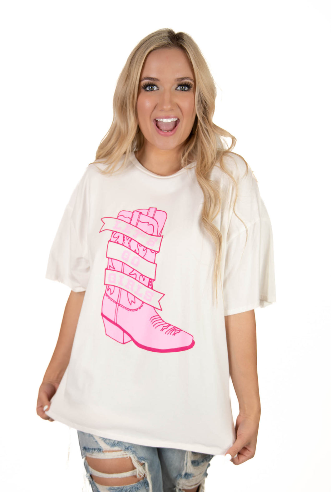 Lets Go Girls Graphic Tee