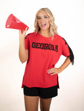 Gametime Glamour Fringe Tee