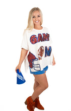 "Game On" Game Day Oversized Top