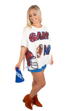 "Game On" Game Day Oversized Top