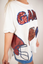 "Game On" Game Day Oversized Top