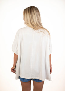 "Game On" Game Day Oversized Top