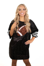 Black Starstruck Sideline Sequins Dress