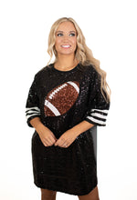 Black Starstruck Sideline Sequins Dress