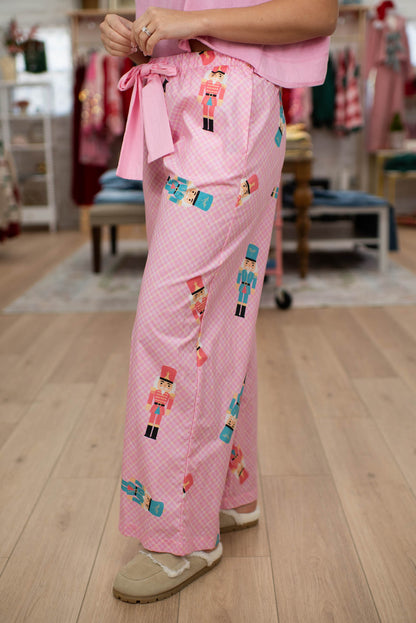 Pink Nutcracker PJ Pants