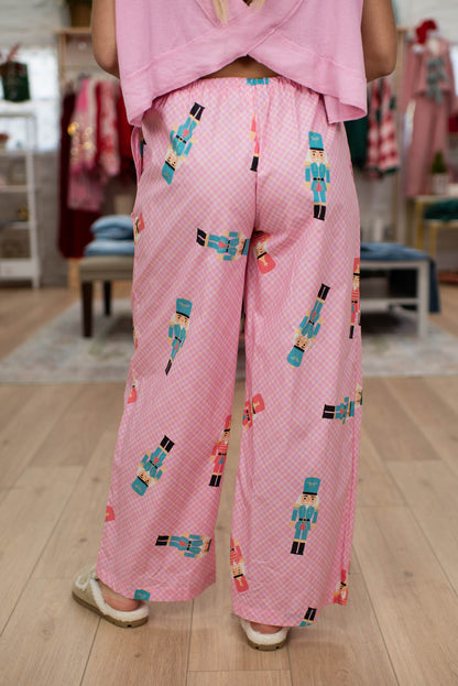 Pink Nutcracker PJ Pants