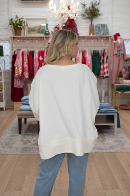 Merry Plaid Sweatshirt