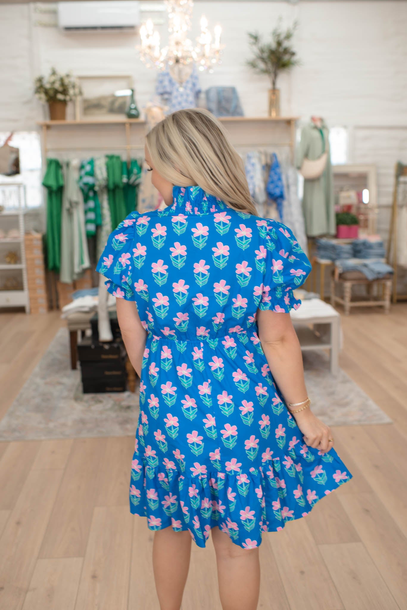 Harper Floral Babydoll Dress