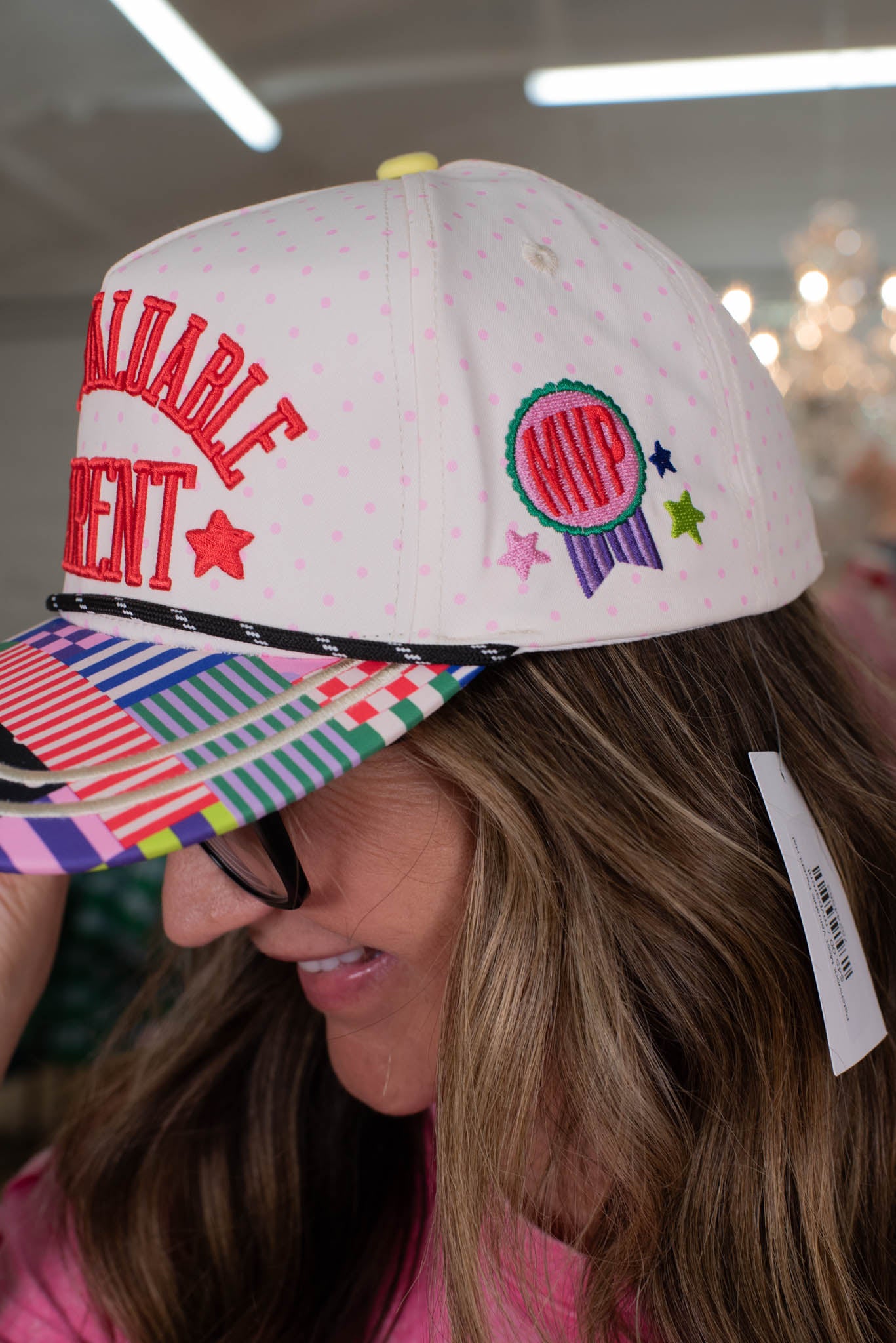 Patchwork Most Valuable Parent Hat