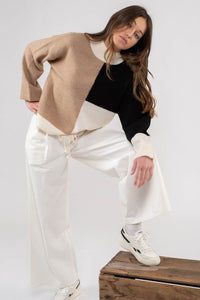 Colorblock Sweater