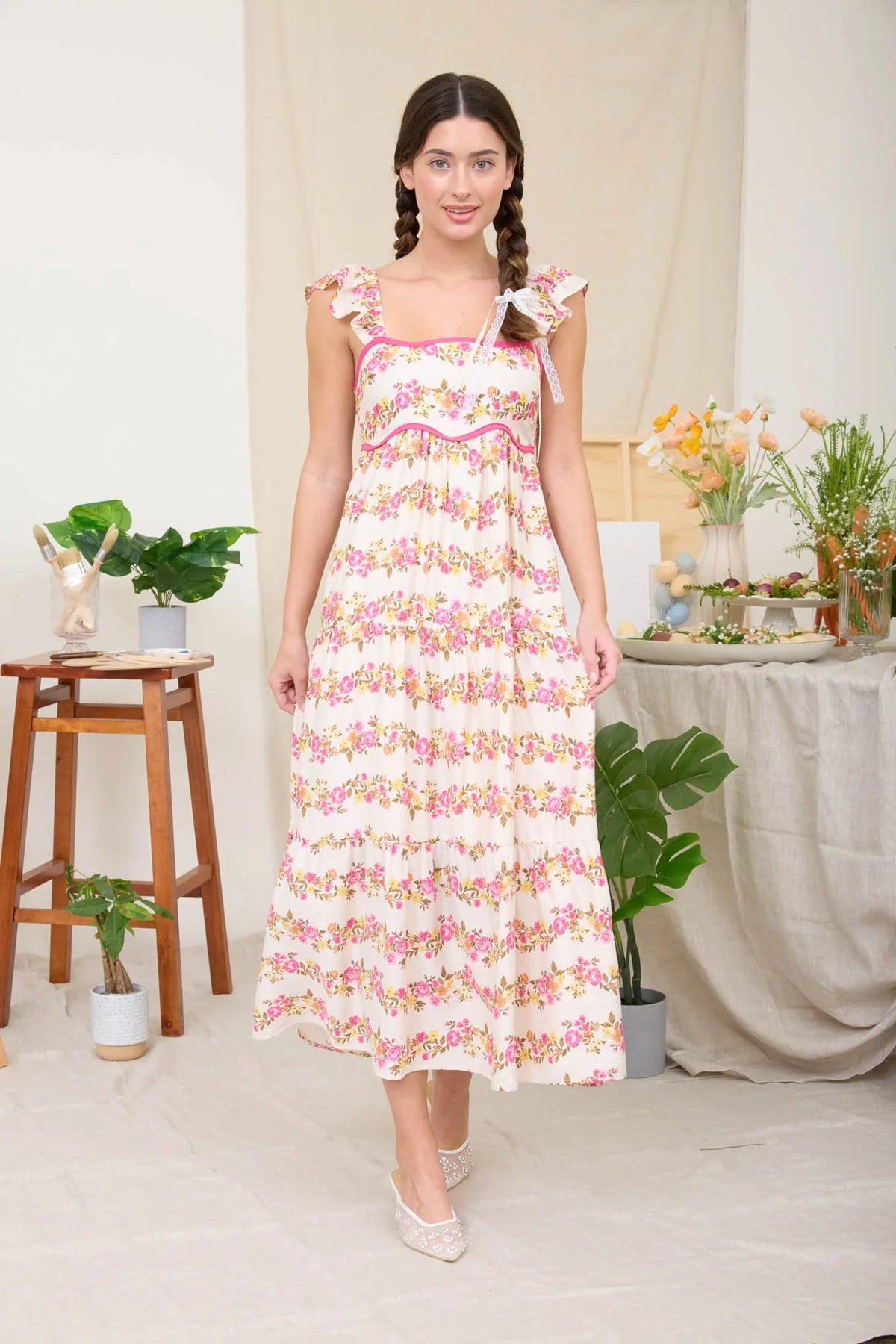 Spring Fling Midi Dress