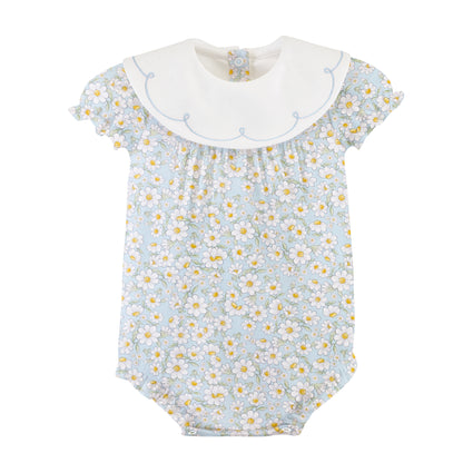 Daisy Dreams Bubble W/Embroidered Collar