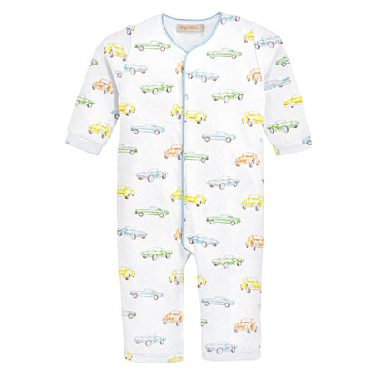 Vintage Cars Coverall W/Pipping