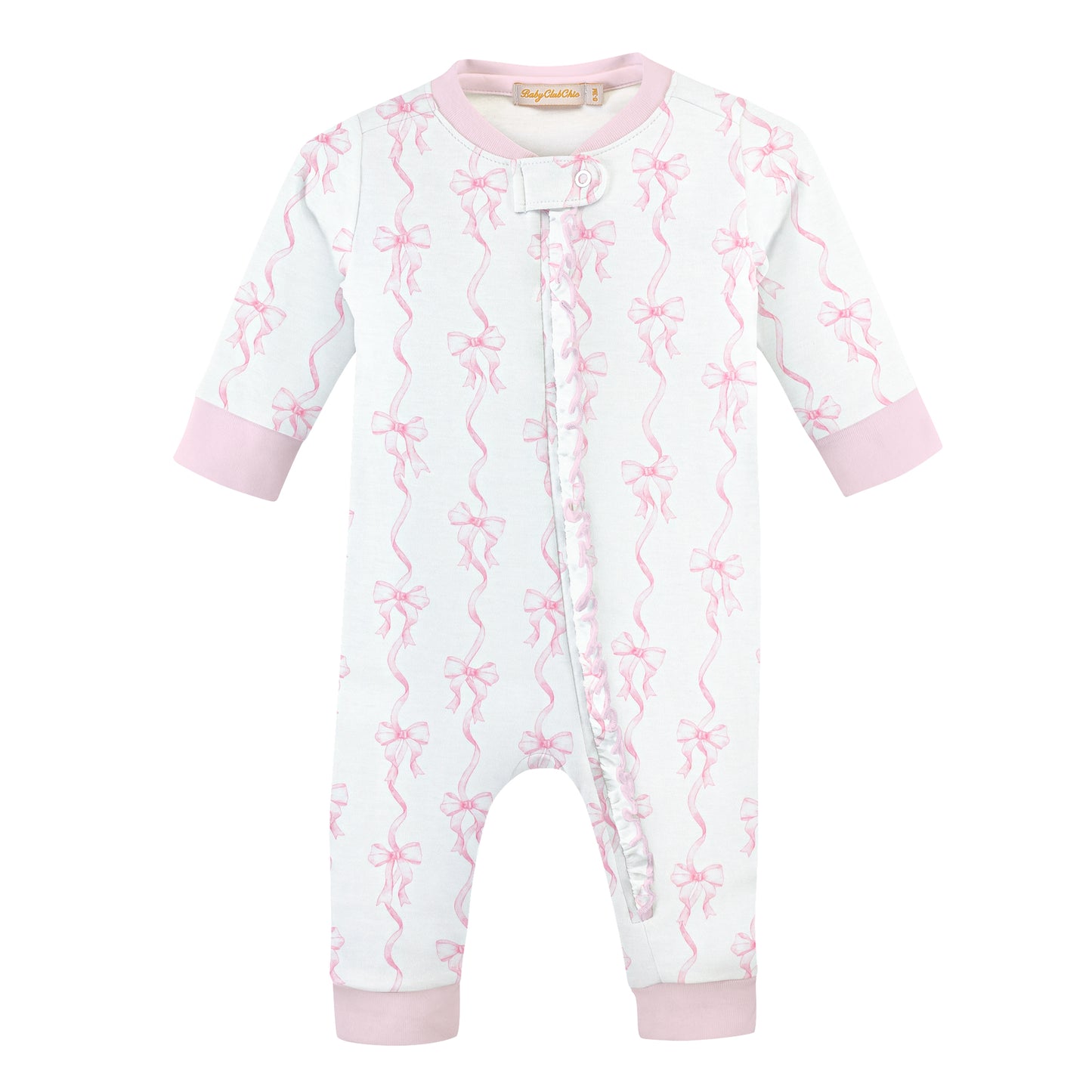 Coquette Bows Onesie W/Ruffle
